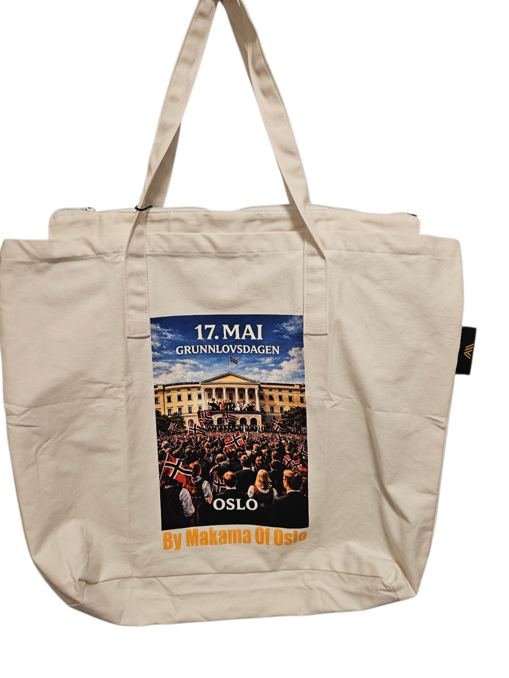 17 may shopping tote bag size 50x40 Varenr. 0018
