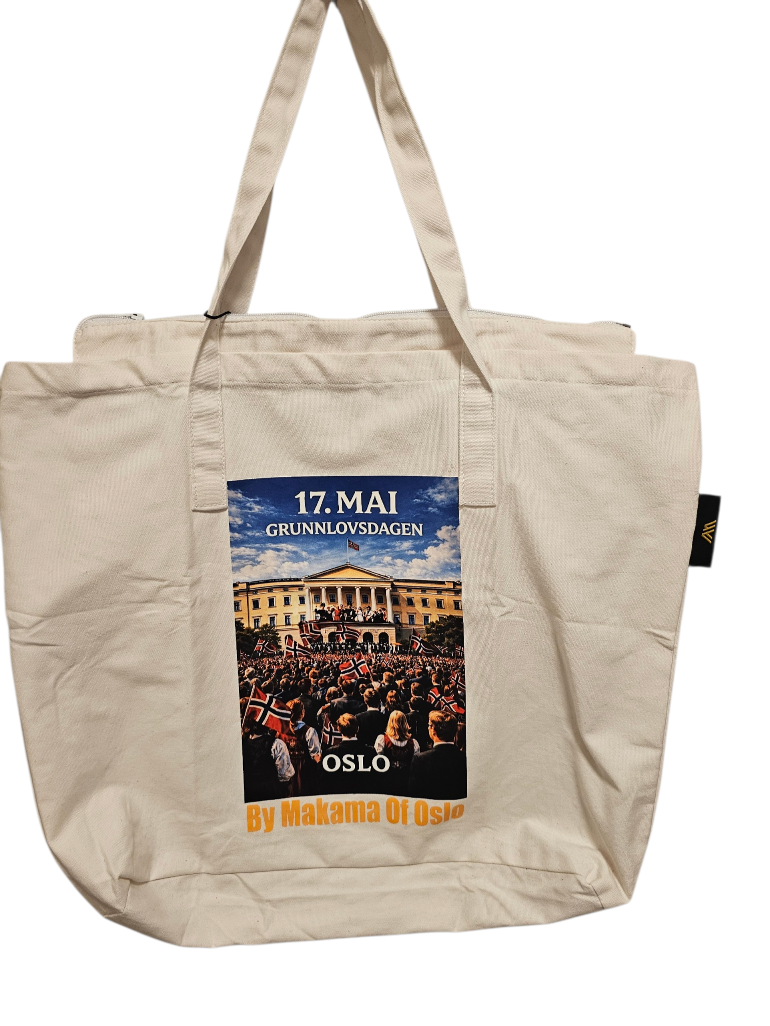 17 may shopping tote bag size 50x40 Varenr. 0018