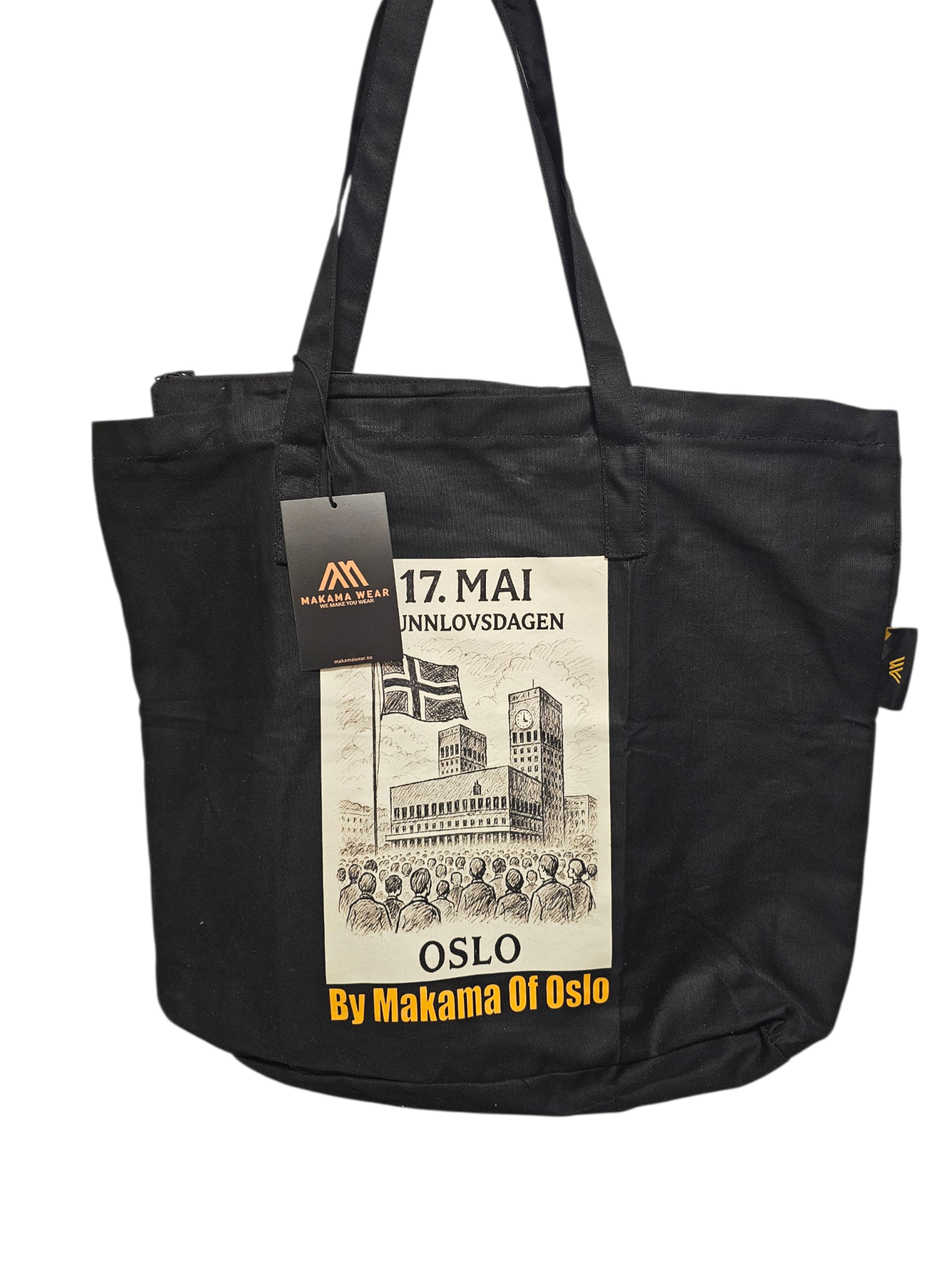 17 may shopping tote bag size 50x40 Varenr. 0017