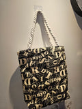 30x50 handle bag med glidelås og lomme 0014
